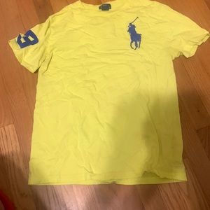Neon Yellow polo t-shirt